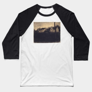 Landscape with Houses Baseball T-Shirt